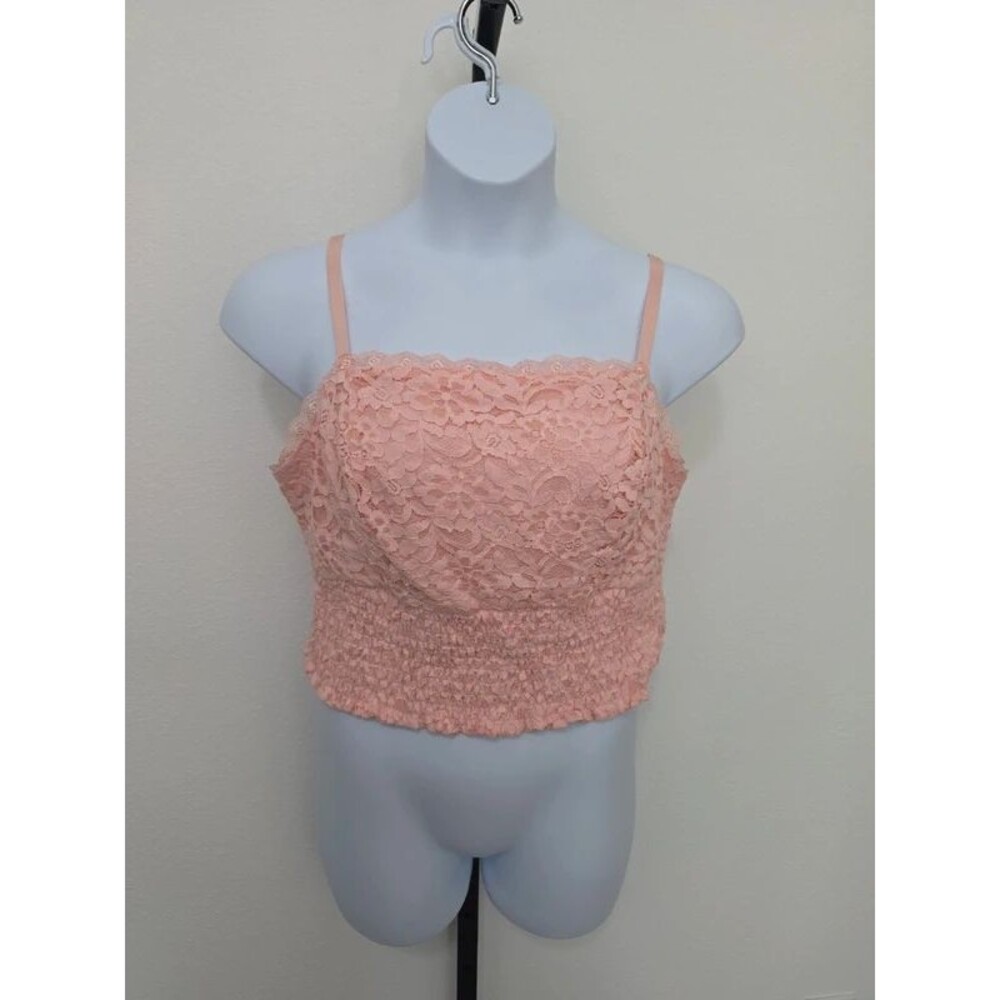 Torrid size 1 cropped lace tank